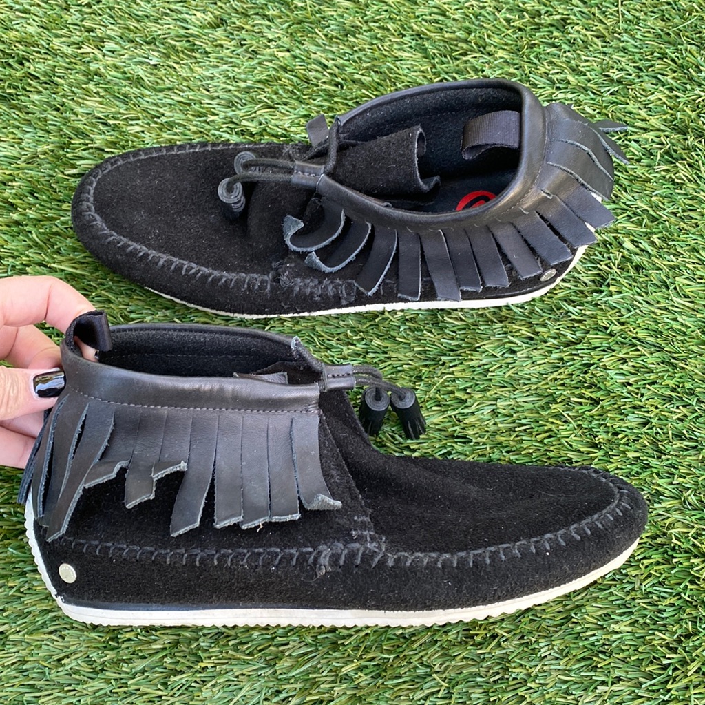 Rag And Bone Suede Tassel Moccasins